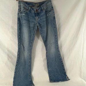 Light wash vintage jeans